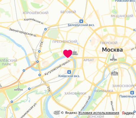 На карте