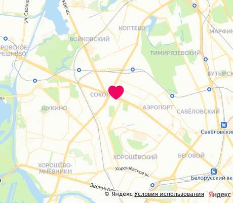 На карте