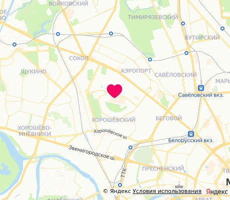 На карте