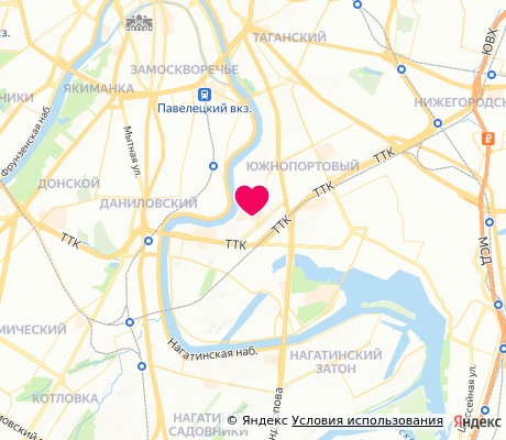 На карте