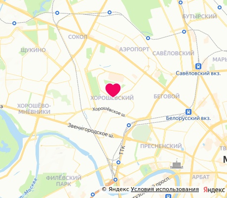 На карте