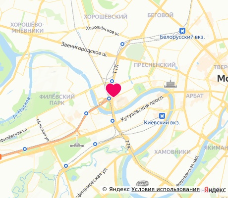 На карте