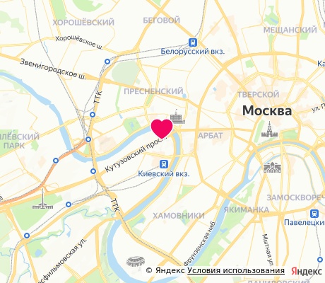 На карте