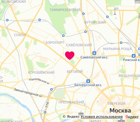 На карте