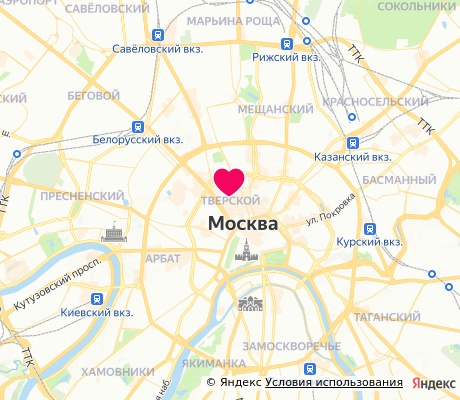 На карте