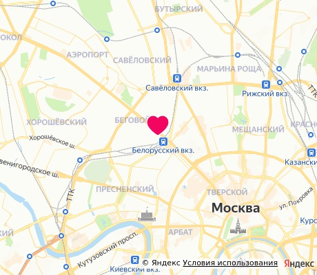 На карте