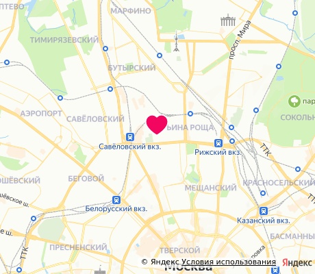 На карте