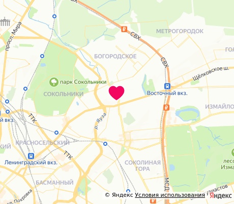 На карте