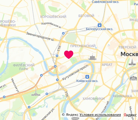 На карте