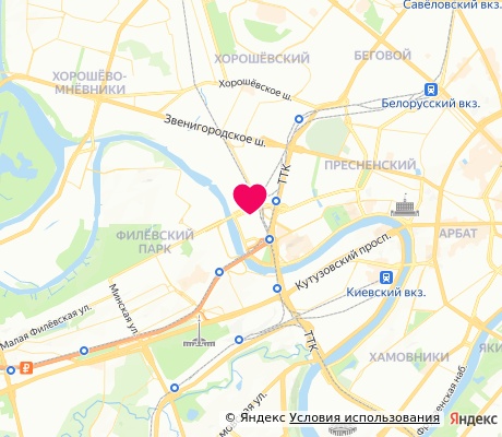 На карте