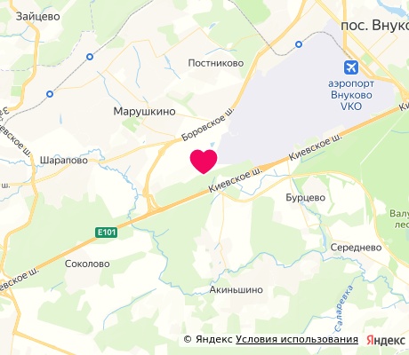 На карте