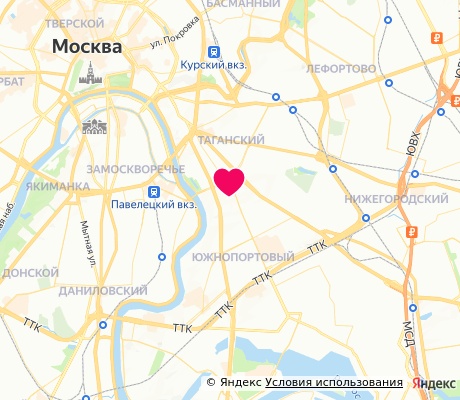 На карте
