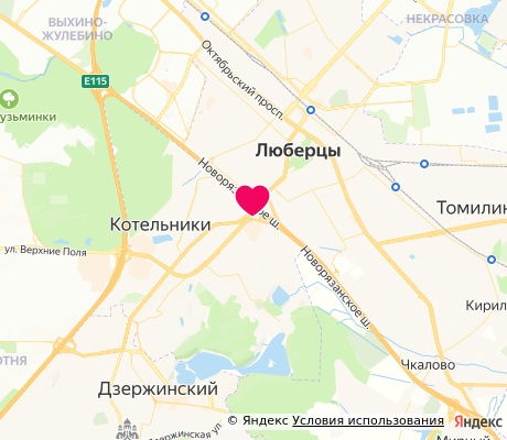 На карте