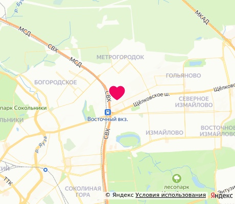 На карте