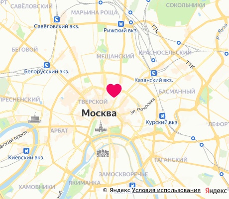 На карте