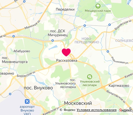 На карте