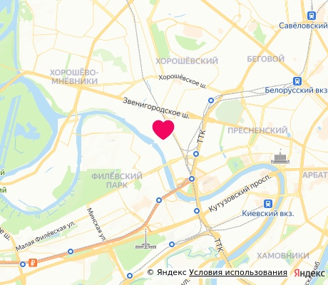 На карте