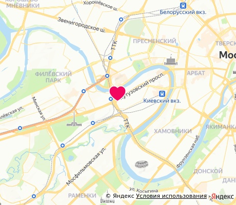На карте
