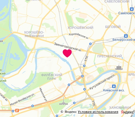 На карте