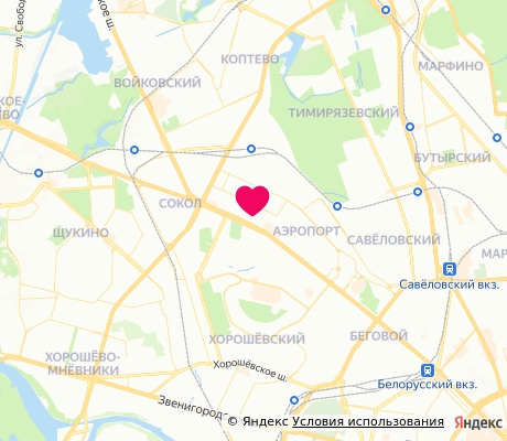На карте