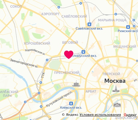 На карте