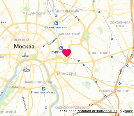 На карте