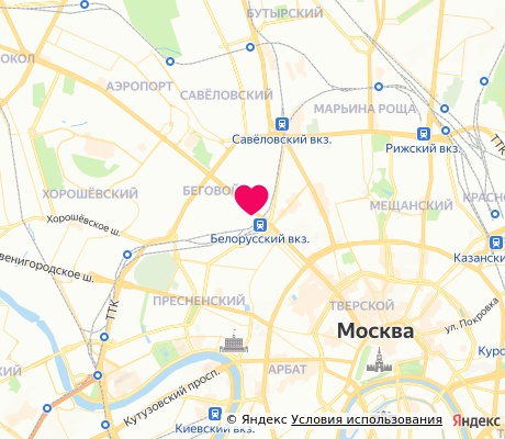На карте