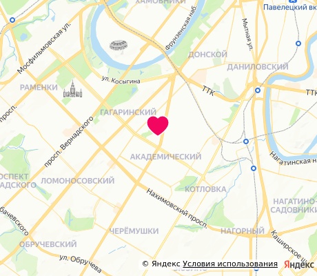 На карте