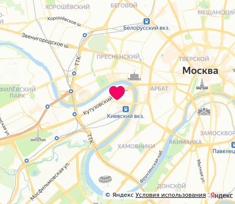 На карте