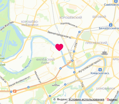 На карте