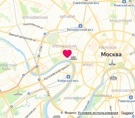 На карте