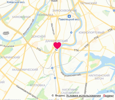 На карте