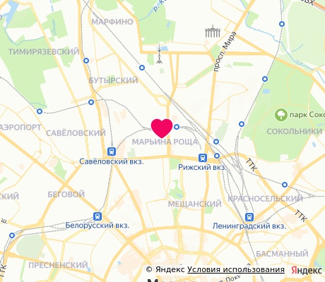 На карте