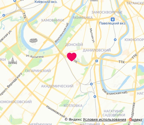 На карте