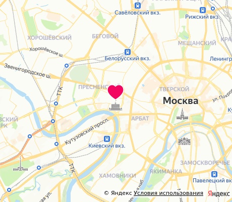 На карте
