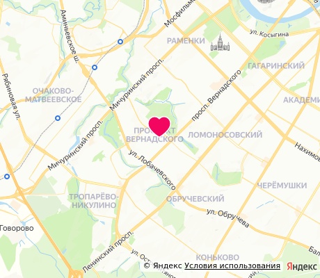 На карте