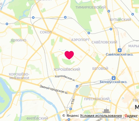 На карте