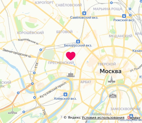 На карте