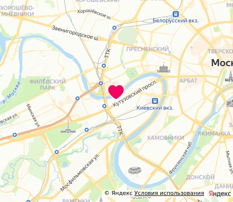На карте