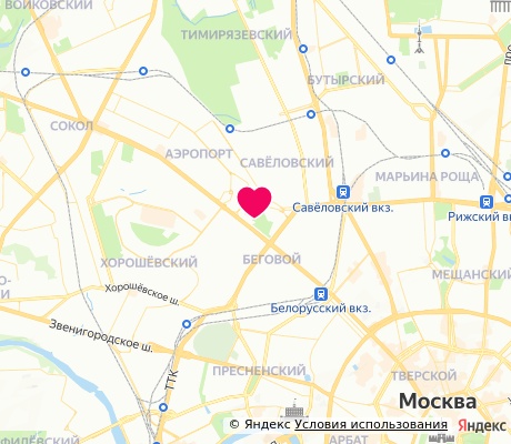 На карте