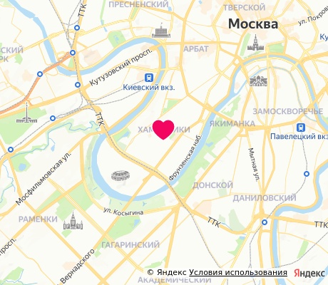 На карте