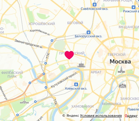 На карте
