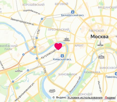 На карте