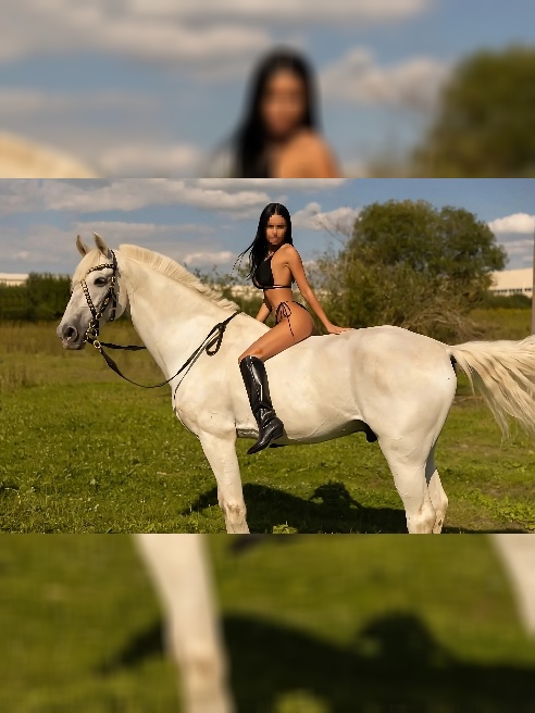 Ухоженная брюнетка )