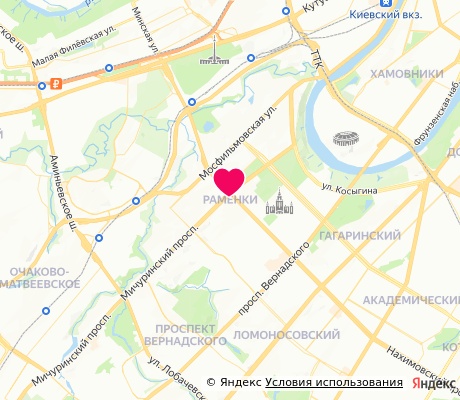 На карте