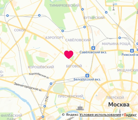 На карте