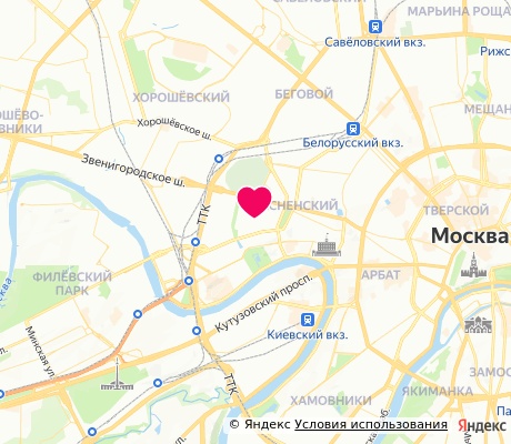 На карте