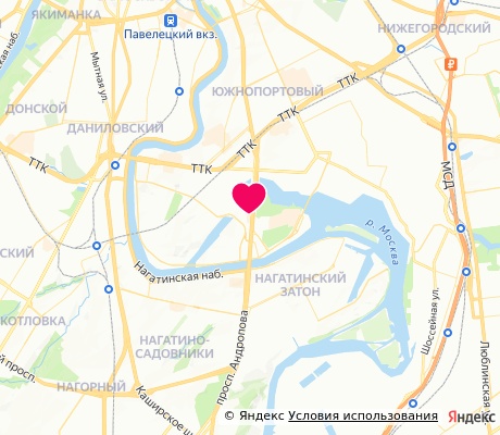 На карте