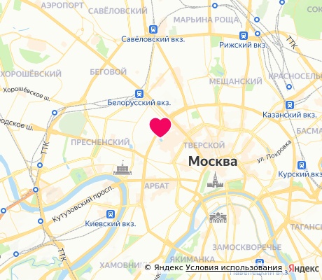 На карте