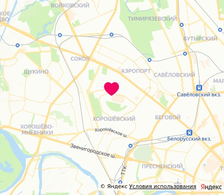 На карте